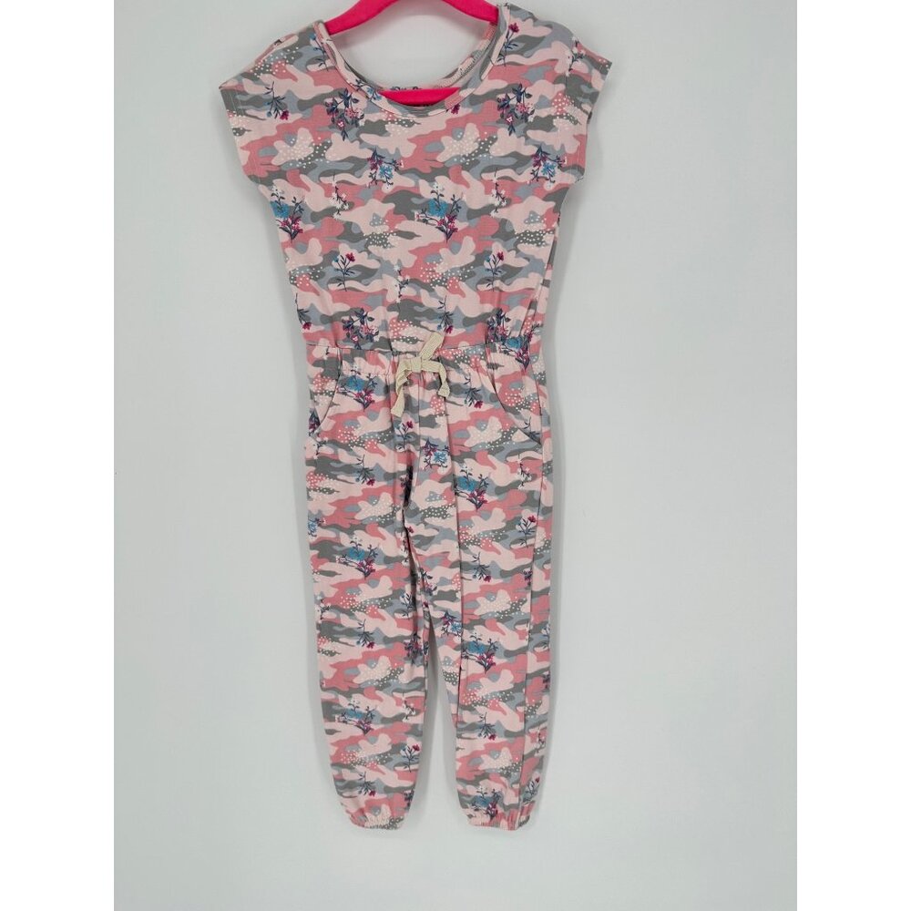 DotDotSmile Girls Short Sleeves Pants Jumper Size 3/4 Pink and Gray Camo NWT
